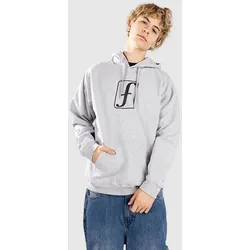 Forum Punched Hoodie heather grey Gr. S