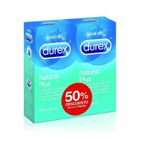 DUREX natural plus 2x12ud