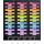 Hippo Creation Heavy Duty Storage Pocket Chart für Klassenzimmer Schwarz 30 St.