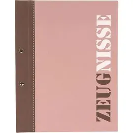 Goldbuch Zeugnismappe A4 Aubergine