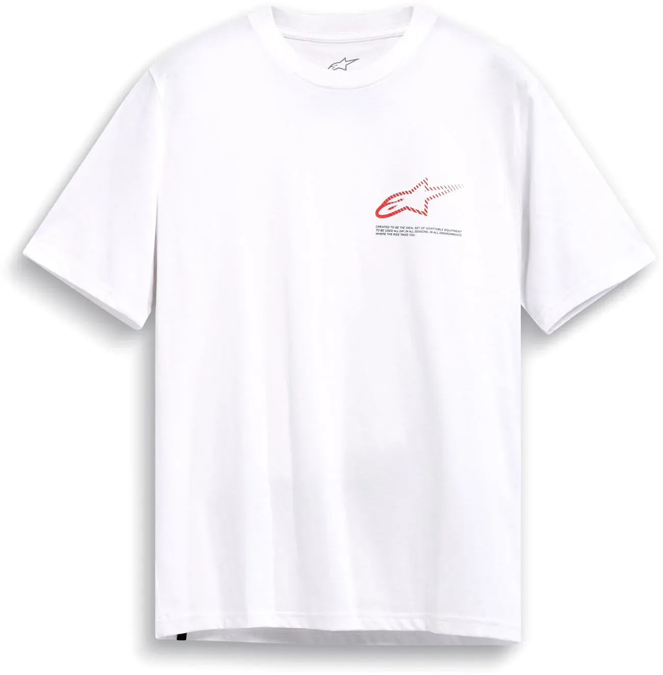 Alpinestars Sequel CSF, t-shirt - Blanc/Bleu Foncé - XXL