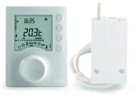 Rademacher 6053064 Programmierbarer Funk-Raumthermostat Tybox 1137 Deltadore