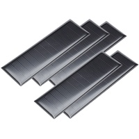 5 Stück Solarpanel Solarzelle 6V 90mA Solarmodul Solar Polykristallin 120x38mm