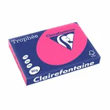 Clairefontaine Trophée Universalpapier matt neonrosa, A3, 80g/m2, 500 Blatt