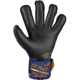 Reusch Attrakt Gold X Evolution Blau/Gelb/Orange/Schwarz 8