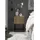 Möbel Boss Nachtschrank Marle 40 x 65 x 38,5 cm Beige/Schwarz