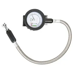 Rothewald Analog Luftdruckprüfer mit Reifenprofil-Messdorn