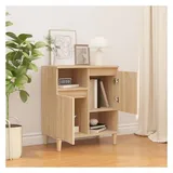 vidaXL Sonoma-Eiche Sideboard 60x35x70 cm Braun Holzwerkstoff
