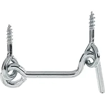 GAH Alberts Sturmhaken mit Öse zum Einschrauben 50 x 3 mm 1 Stück