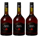 Croft Brandy Vila Nova de Gaia (3 x 1 l)