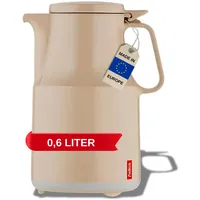 Helios Isolierkanne Thermoboy Beige 0,6L – 6h Heiß -
