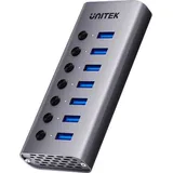 UNITEK USB-A 3.0 5 Gbit/s-Hub mit 7-in-1-Switch Unitek H1314A01-EU + Grau