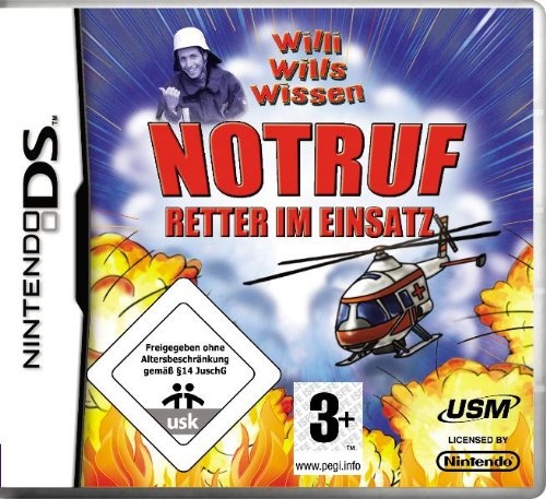 Willi wills wissen: Notruf - Retter im Einsatz [Nintendo DS] (Neu differenzbesteuert)