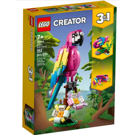 Lego Creator 3in1 - Exotischer pinkfarbener Papagei (31144)