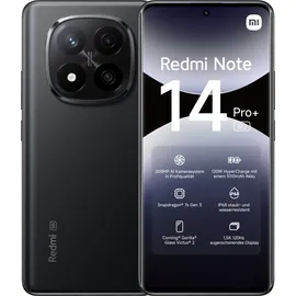 Xiaomi Redmi Note 14 Pro+ 5G 8 GB RAM 256 GB Midnight Black