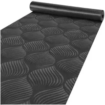 ANRO Läufer Flur Teppich Läufer Küchenläufer Küchenteppich Teppich Velours rutschfest waschbar für Flur, Schlafzimmer, Wohnzimmer, Küche Baker Grau 100 x 200cm