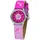 JACQUES FAREL HCC 312 0 mm Kunstleder rosa-pink Analog Quarz