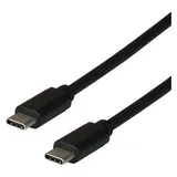 EFB-Elektronik USB-C auf USB-C 2 m Schwarz