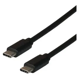 EFB-Elektronik USB-C auf USB-C 2 m Schwarz