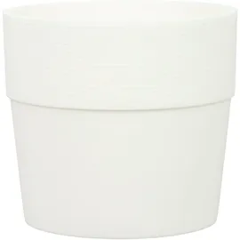 Scheurich Groove 30 Ø 28 x 26 cm Bianco