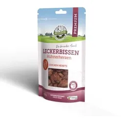 Bellfor Gesunder Freeze-Snack für Hunde - Hühnerherzen (gefriergetrocknet)