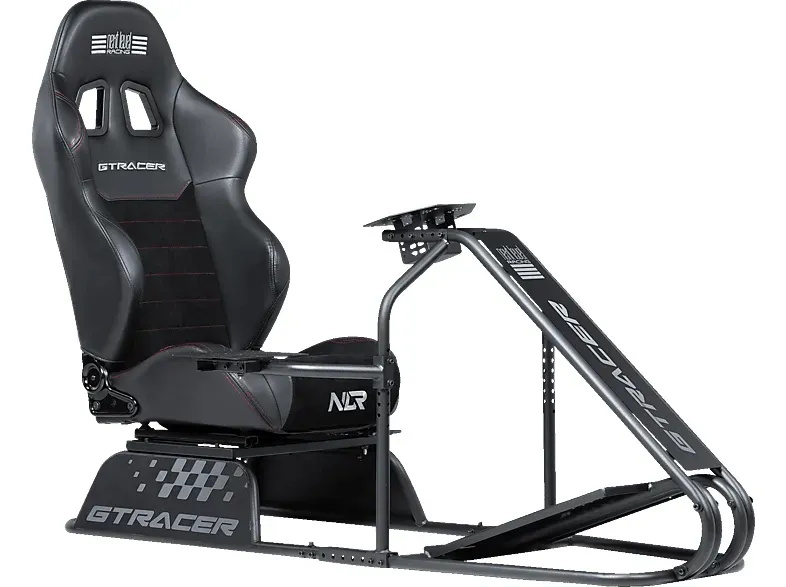 NEXT LEVEL RACING GT Driving-Cockpit für den heimischen Simulator GT-Style Racing konzipiert und hohe Kompatibilität zu Lenkrädern Pedal-Sets