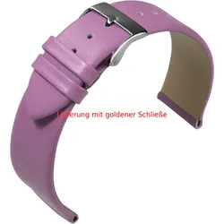 Eulit Kalb- / Rindleder glatt Nappa Fashion 20mm" E50340620561" - lila