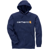 CARHARTT Logo Sweatshirt blau, M