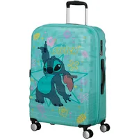 American Tourister Wavebreaker 67 cm 4-Rollen Cabin Größe L 64 l türkis/mehrfarbig