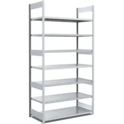 Bito Fachbodenregal / Archivregal zweiseitige Nutzung L1058xH2500xT624 mm, Grundfeld 100 kg