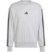 Adidas Essentials 3-Streifen French Terry Sweatshirt Medium Grey Heather