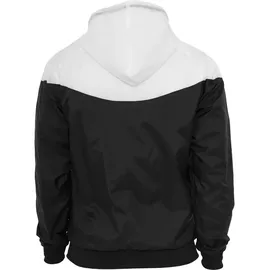 URBAN CLASSICS Arrow Jacke Black / White XL