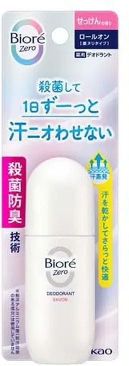 Biore Deodorant Z Roll-On (Seifenduft) 40 ml