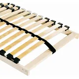 vidaXL Lattenrost Braun Massives Buchenholz 90 x 190 cm