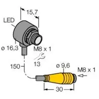 Turck Einweg-Lichtschranke T86EVQ