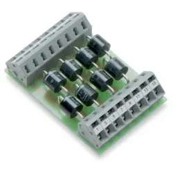 Wago 289-103 Bauteilmodul mit Diode, mit 8 Stück, Diode P600B 289103
