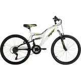 WYLD Kinder-Mountainbike Fully 24'' Zodiac 18 Gänge RH 38 cm