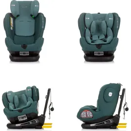 Chipolino Kindersitz Peak i-Size (40 - 150 cm) Isofix, SPS, drehbar, verstellbar grün