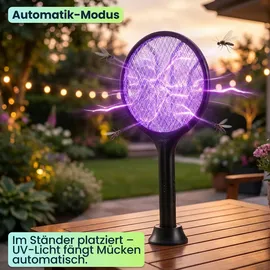 ideoon home Fliegenklatsche Elektrisch 2er-Set