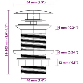 vidaXL Waschtisch Waschbecken Einhandmischer Weiß
