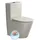 Sapho PACO Kombi-WC mit WC-Sitz Beige