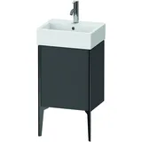 Duravit XViu Waschtisch-Unterschrank XV4531LB249 43,4x33,4x49,3cm, schwarz matt, links, graphit matt