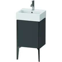 Duravit XViu Waschtisch-Unterschrank XV4531LB249 43,4x33,4x49,3cm, schwarz matt, links, graphit matt