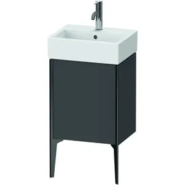 Duravit XViu Waschtisch-Unterschrank XV4531LB249 43,4x33,4x49,3cm, schwarz matt, links, graphit matt