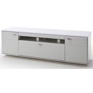 MCA Furniture TV-Lowboard AMORA 195 cm NB weiß - 2 Jahre Gewährleistung - mind. 14 Tage Rückgaberecht - Weiß