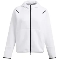 Under Armour Unstoppable Fleece Kapuzenjacke Damen 100 white/black XS