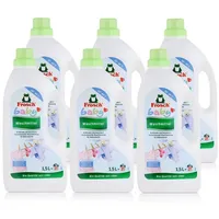 FROSCH Frosch Baby Waschmittel 1,5L - Hypoallergen für Babywäsche (6er Pack) Colorwaschmittel