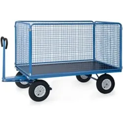 fetra Handpritschenwagen 6446L - Tragkraft 1250kg Luft-Bereifung
