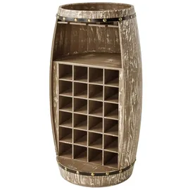Riess-Ambiente Weinregal 100 x 51 x 97 cm Braun