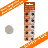 Maxell LR1130 Alkali-Knopfbatterien